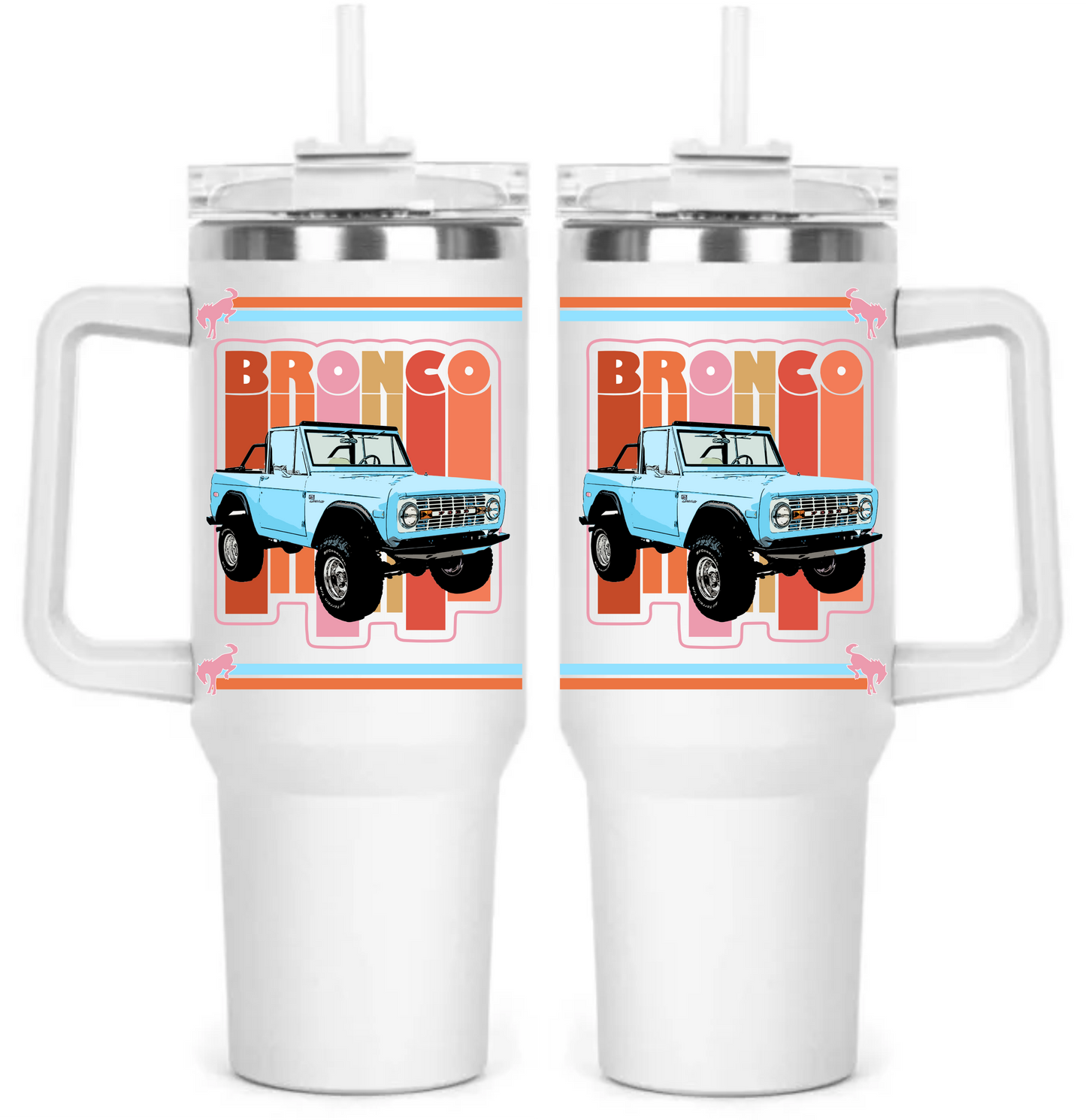 40oz Retro Tumbler