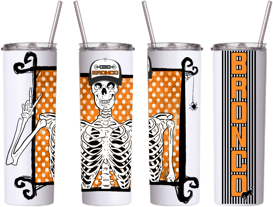 Skeleton Tumbler