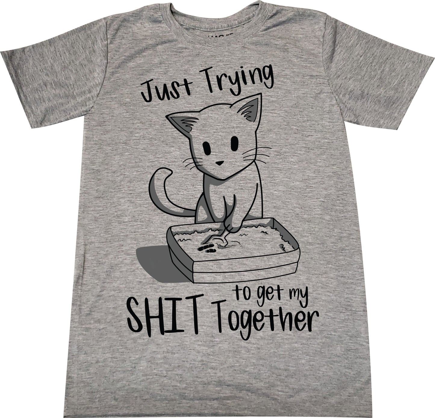 Getting my Shit together Cat T-shirt