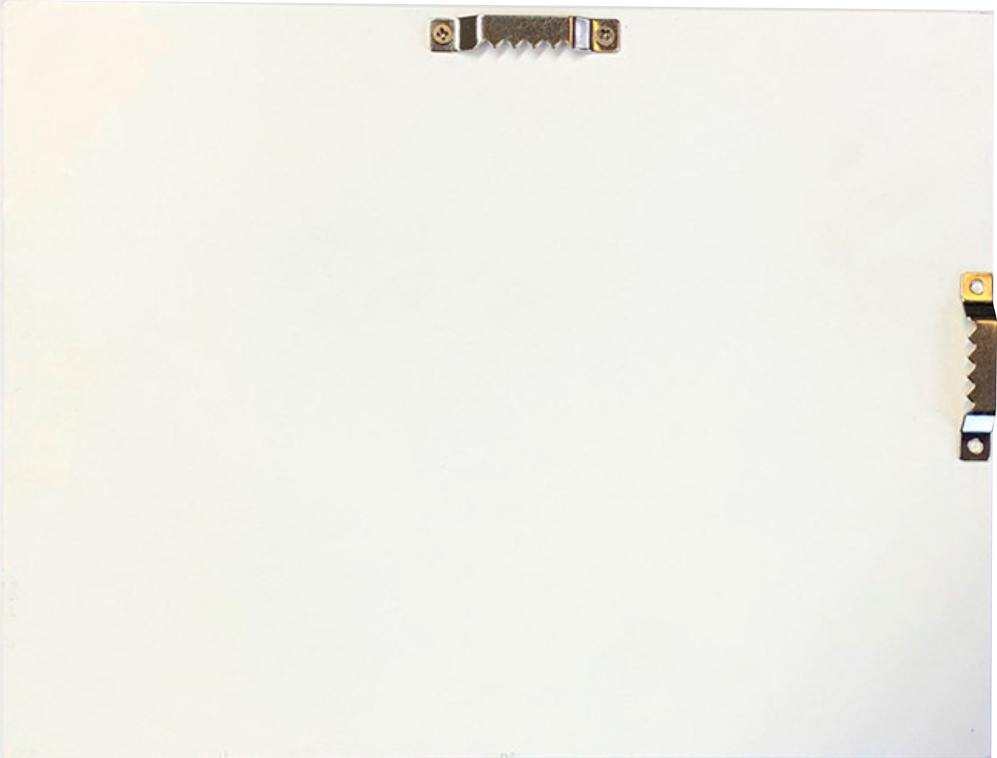 White Wood Rectangle Frame Photo