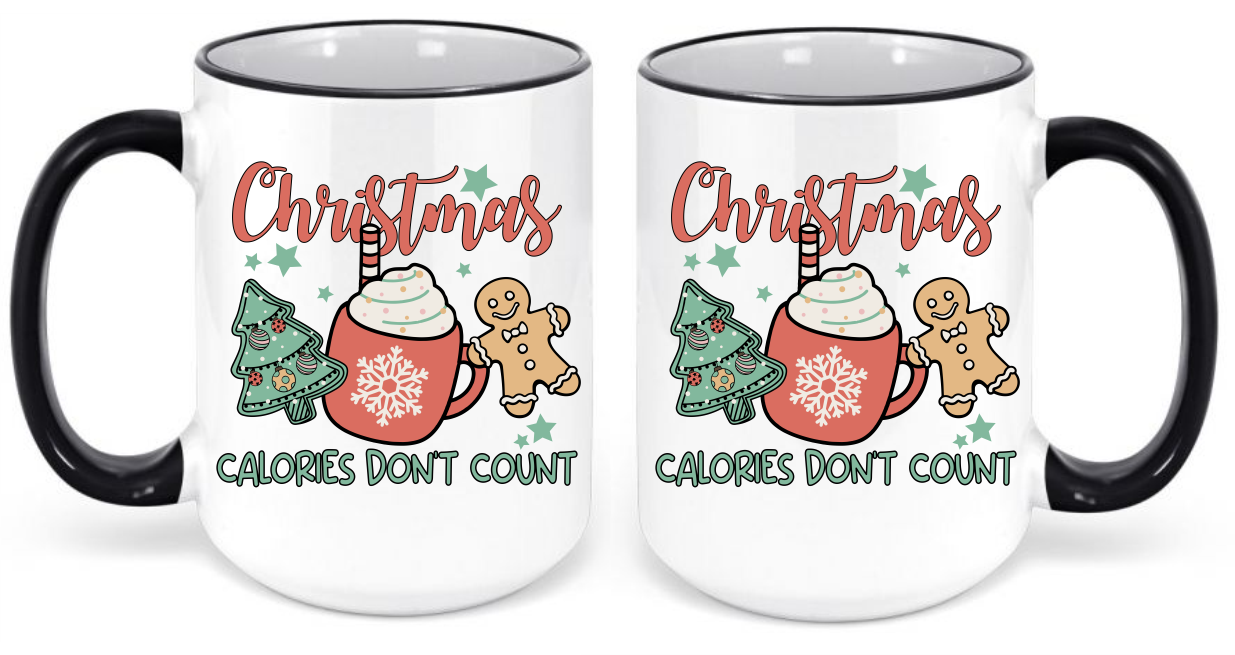Christmas Calories Don't Count Coffee Mug