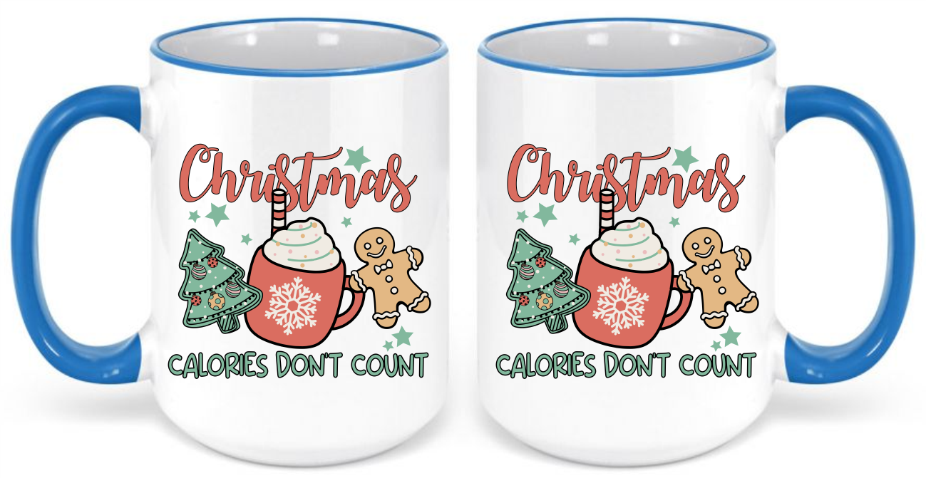 Christmas Calories Don't Count Coffee Mug
