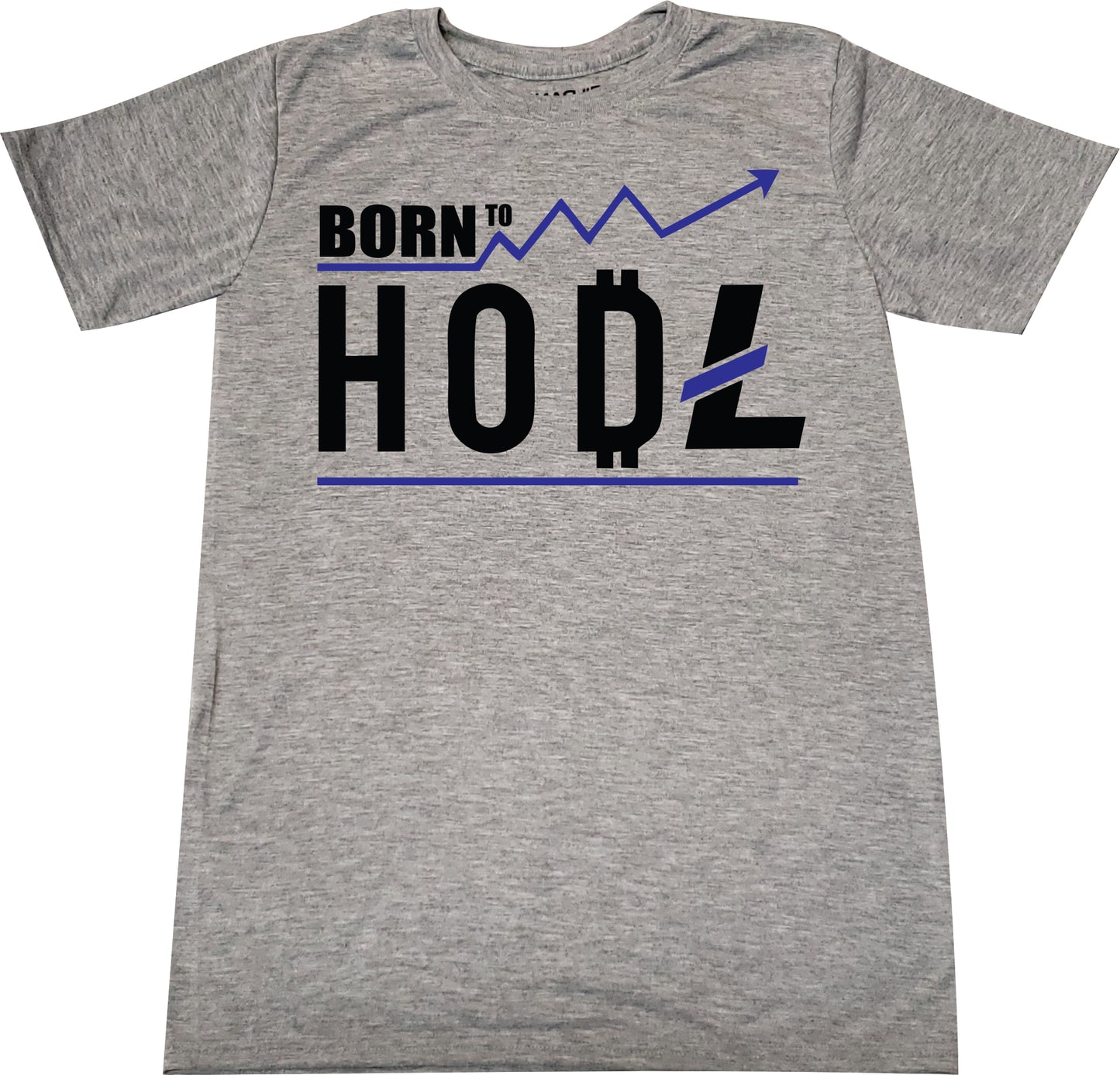 Born to HODL bitcoin/litcoin tshirt