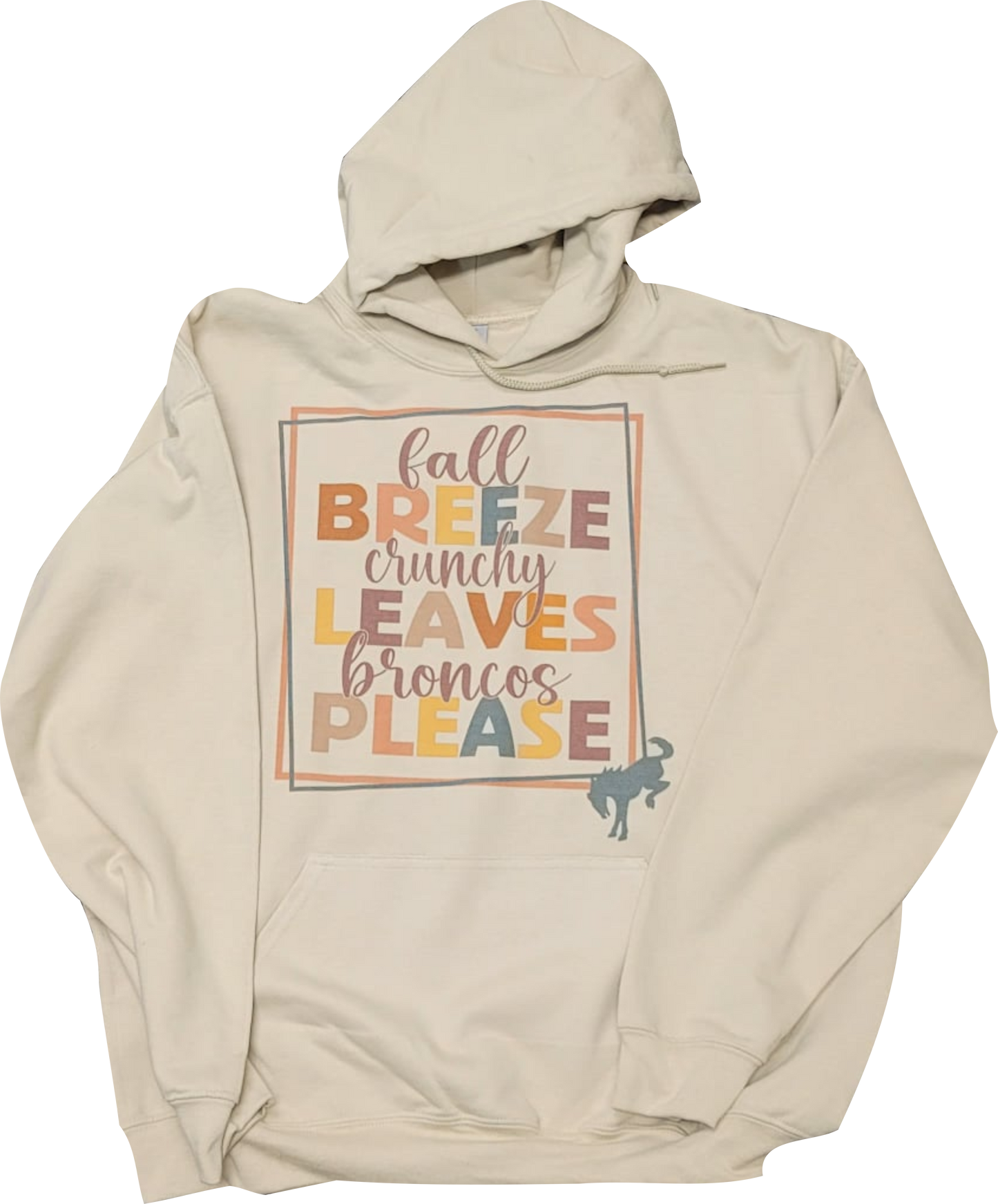 Bronco Fall Leaves Sweatshirt