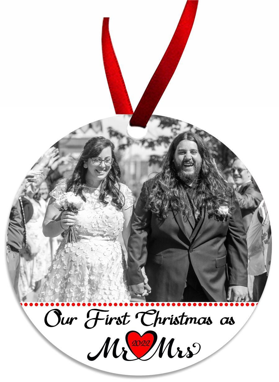 Photo Our First Christmas and Mr & Mrs
