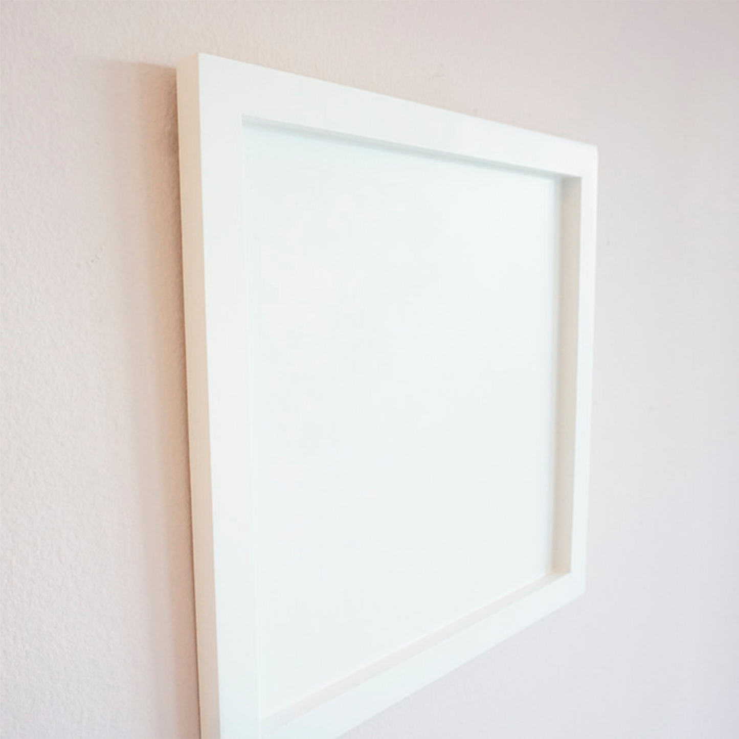White Wood Square frame