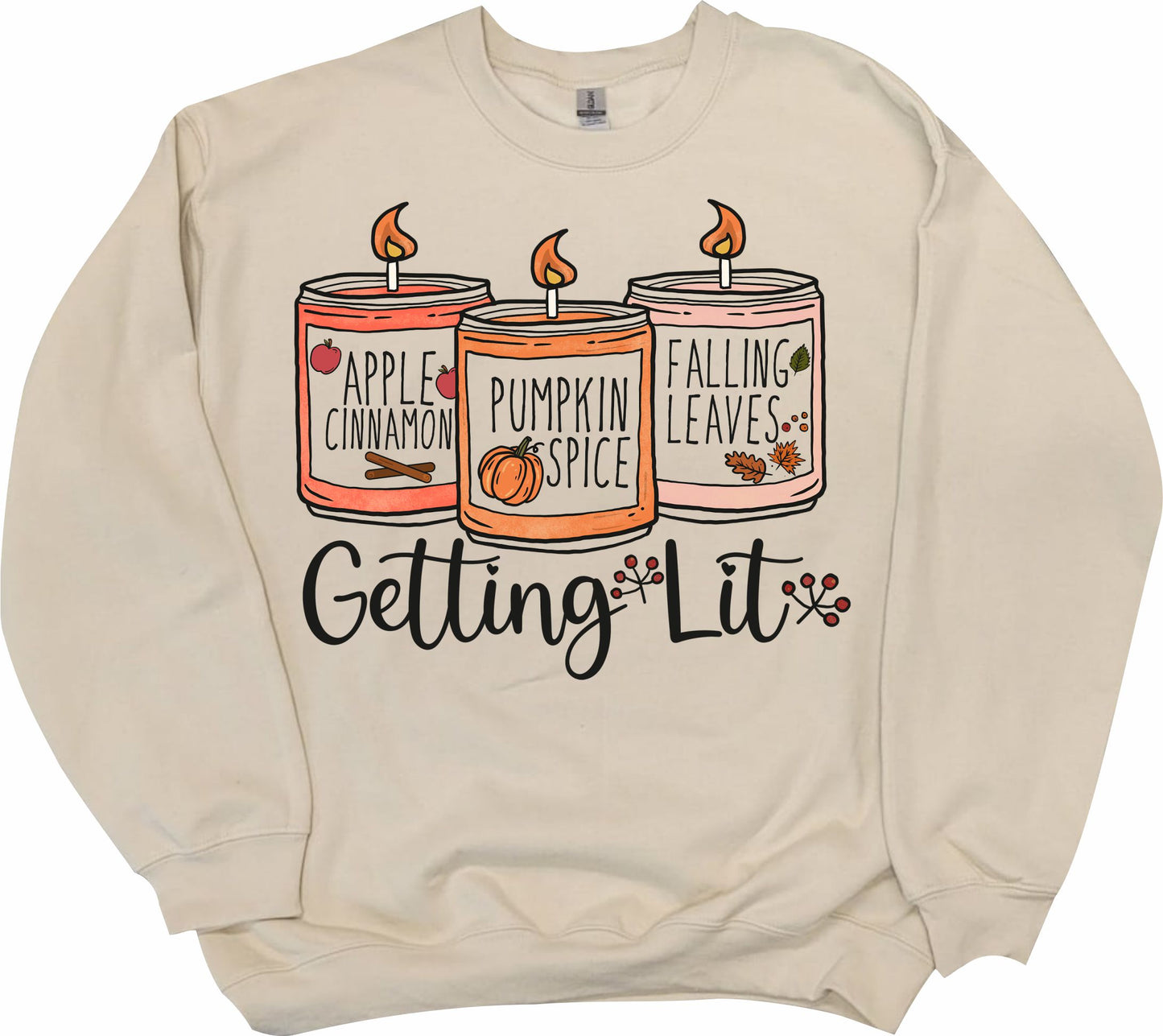 Getting Lit Candle Sweatshirt