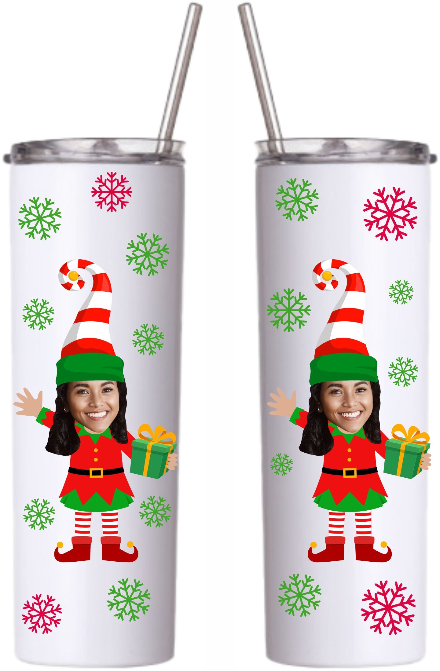 Personalized Elf Yourself Tumbler