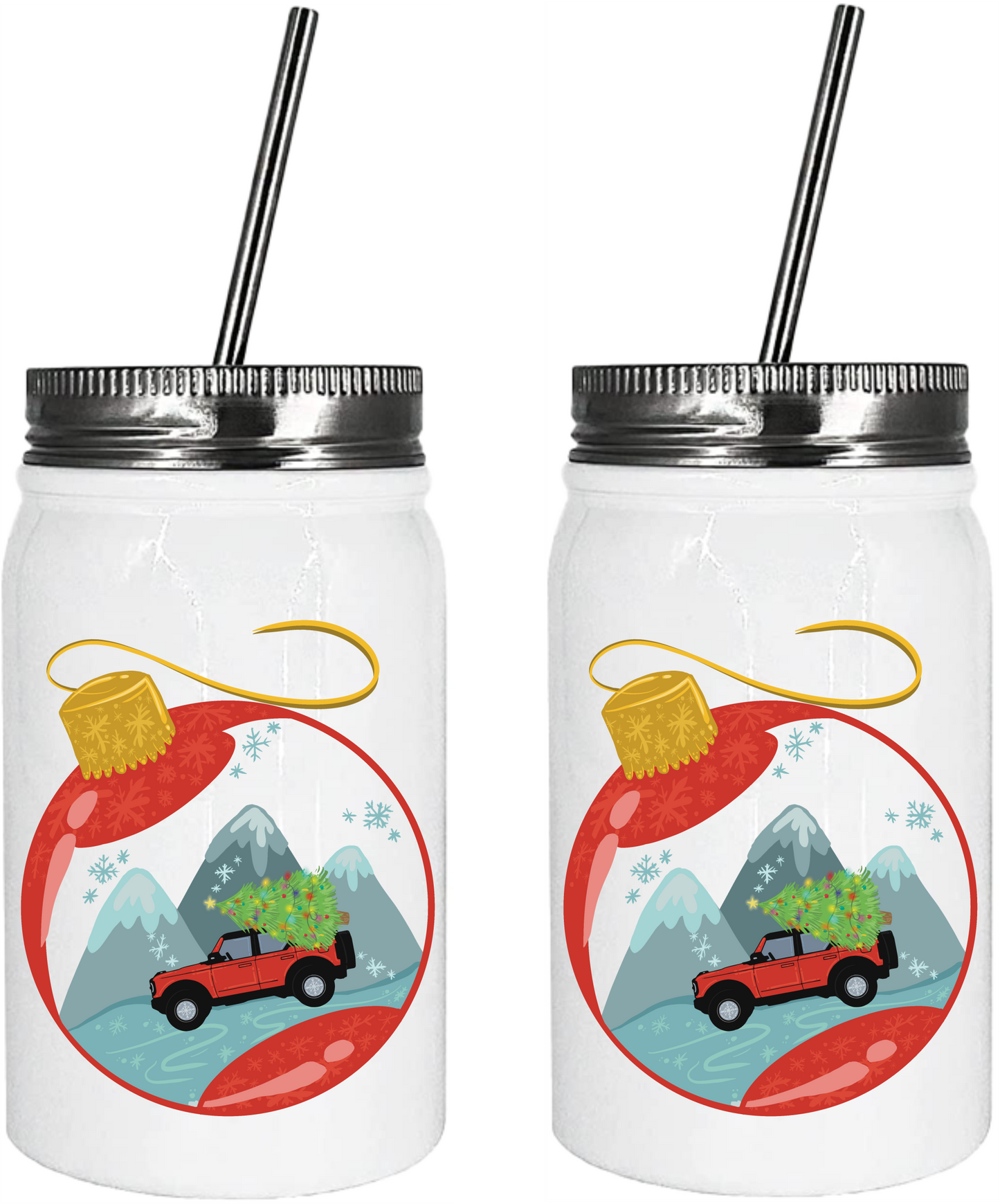 Bronco Ornament Drinkware