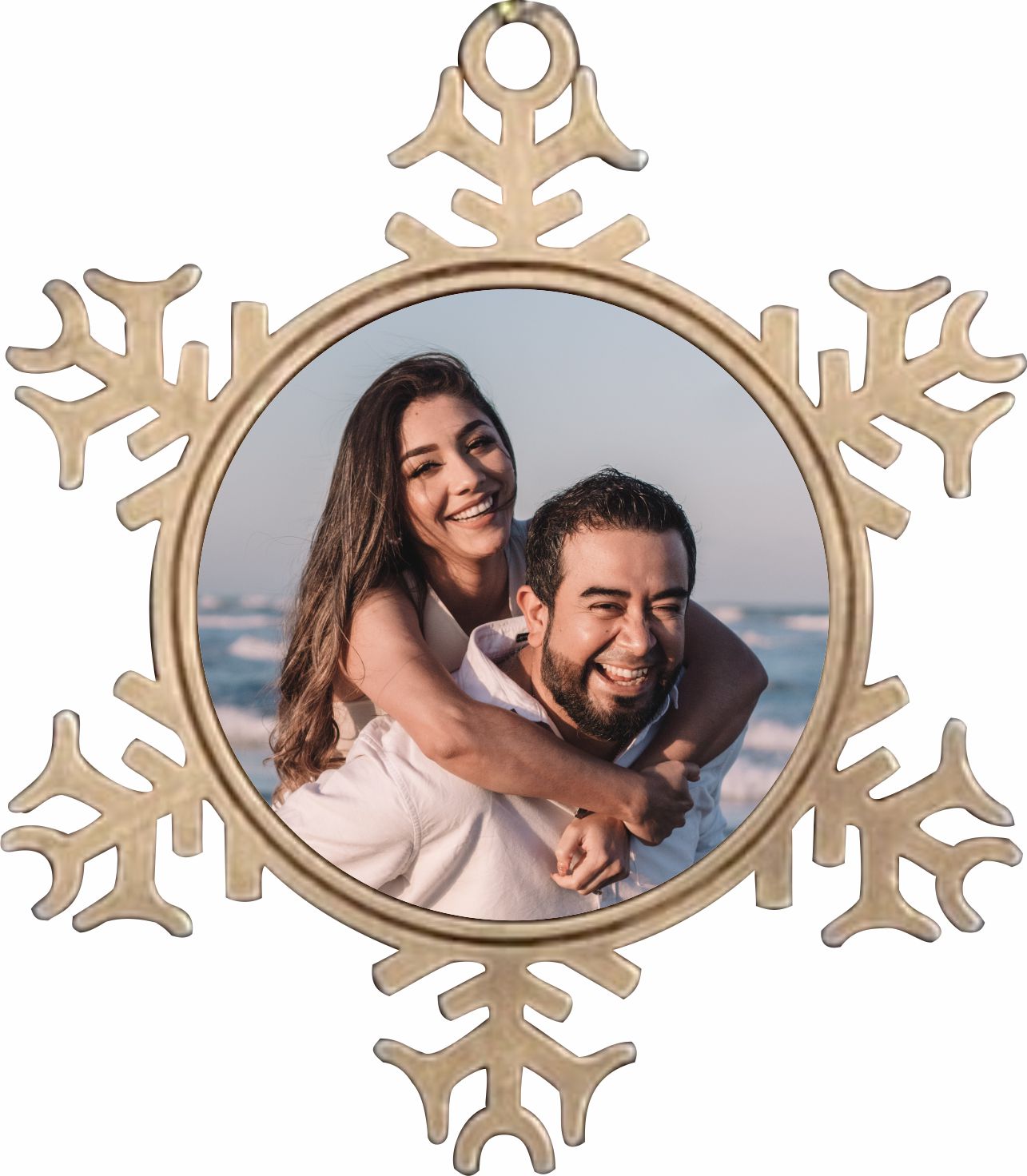 Metal Snowflake Ornament