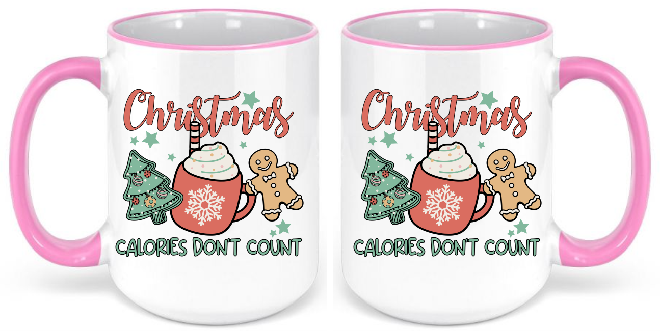 Christmas Calories Don't Count Coffee Mug