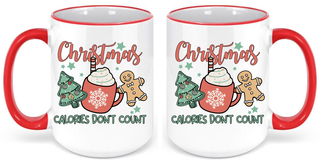 Christmas Calories Don't Count Coffee Mug