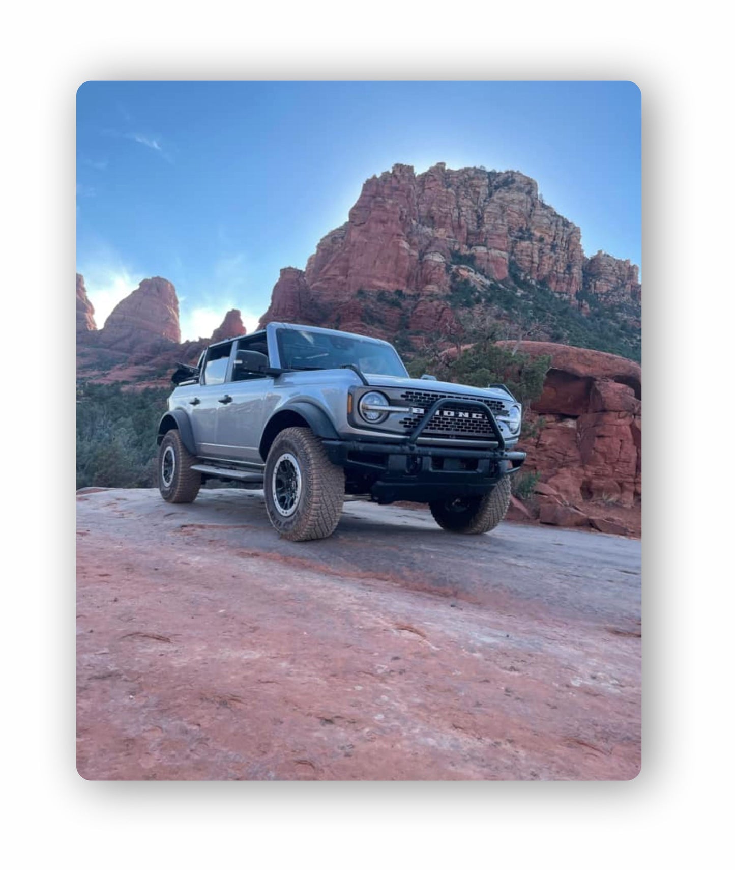 Photo on an Aluminum Sign