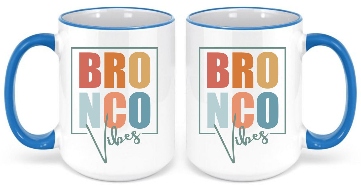 Bronco Vibes Coffee Mug