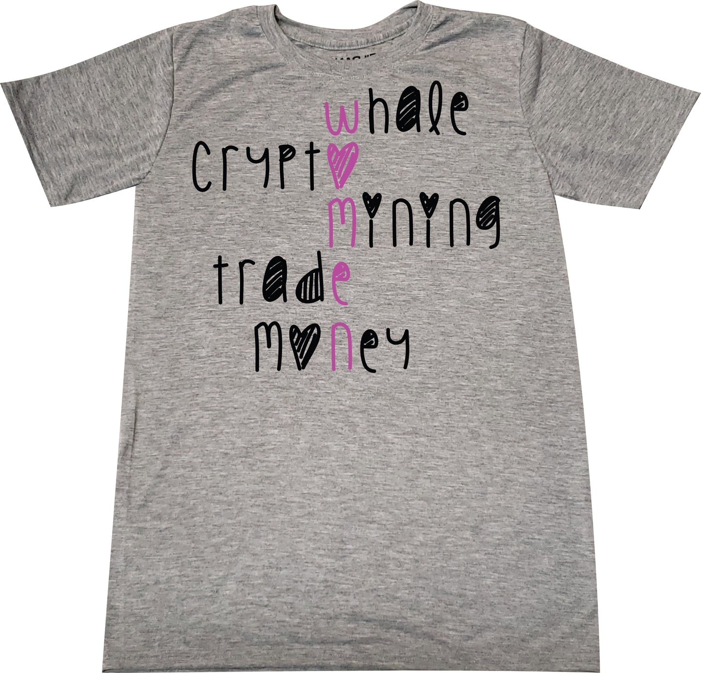 Women crypto tshirt