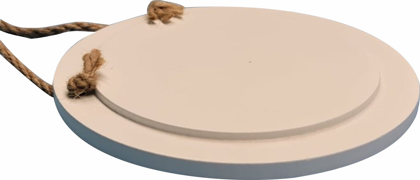 Wood Circle Ornament