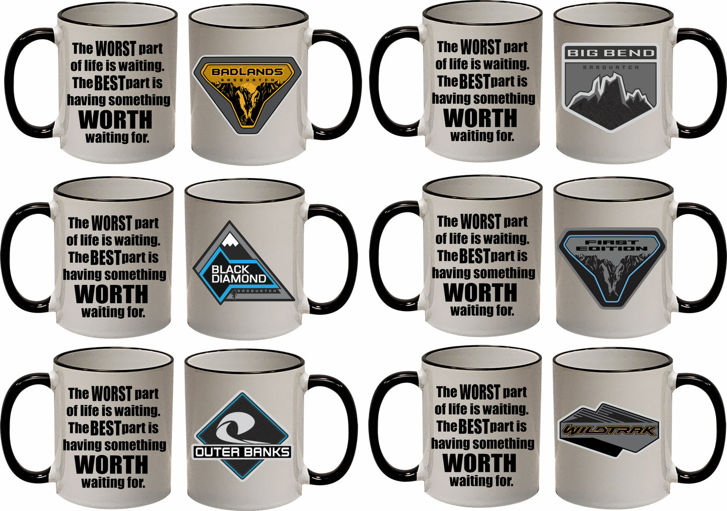 Worth the Wait Bronco Mug