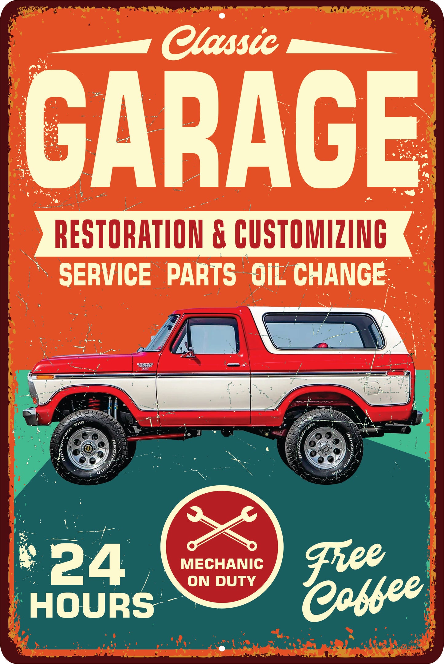 Classic Garage Sign