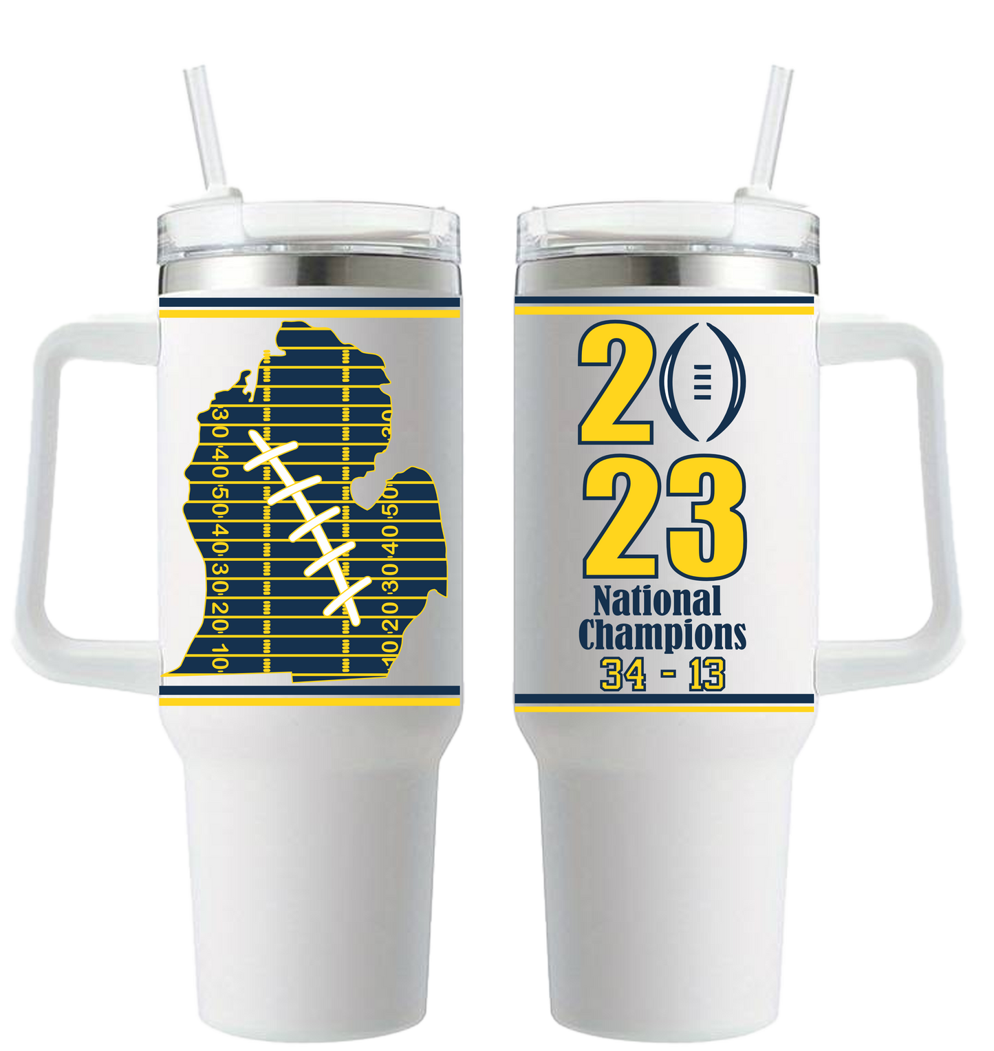 Michigan National Champions 40oz