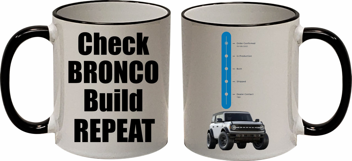 Check Bronco Build Mug