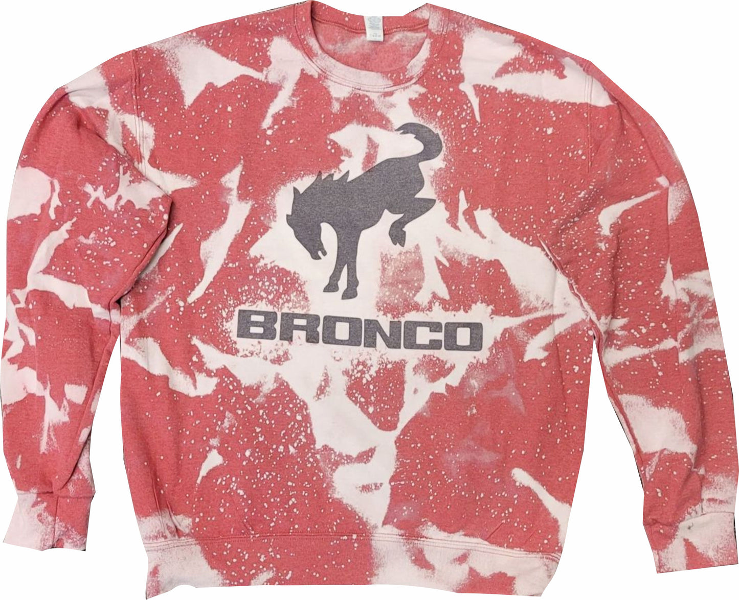 Bronco Logo Bleached sweatshirt