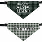 Personalized Naughty List Legend Dog Bandana