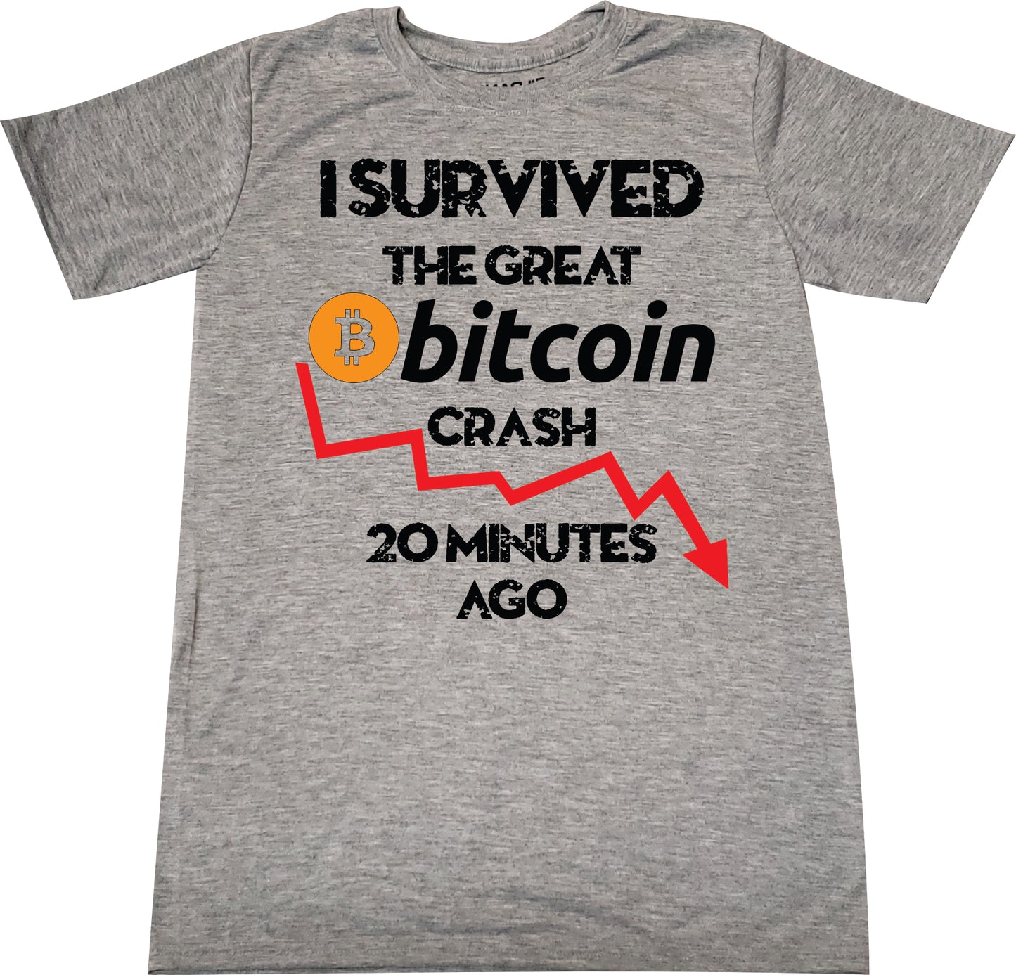 I survived Bitcoin Crash tshirt