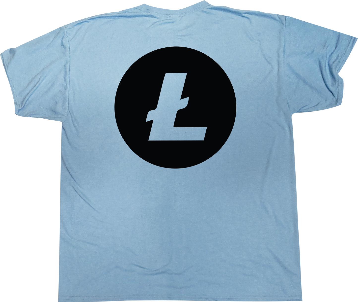 Hold on for Dear Life Bitcoin/Litecoin tshirt