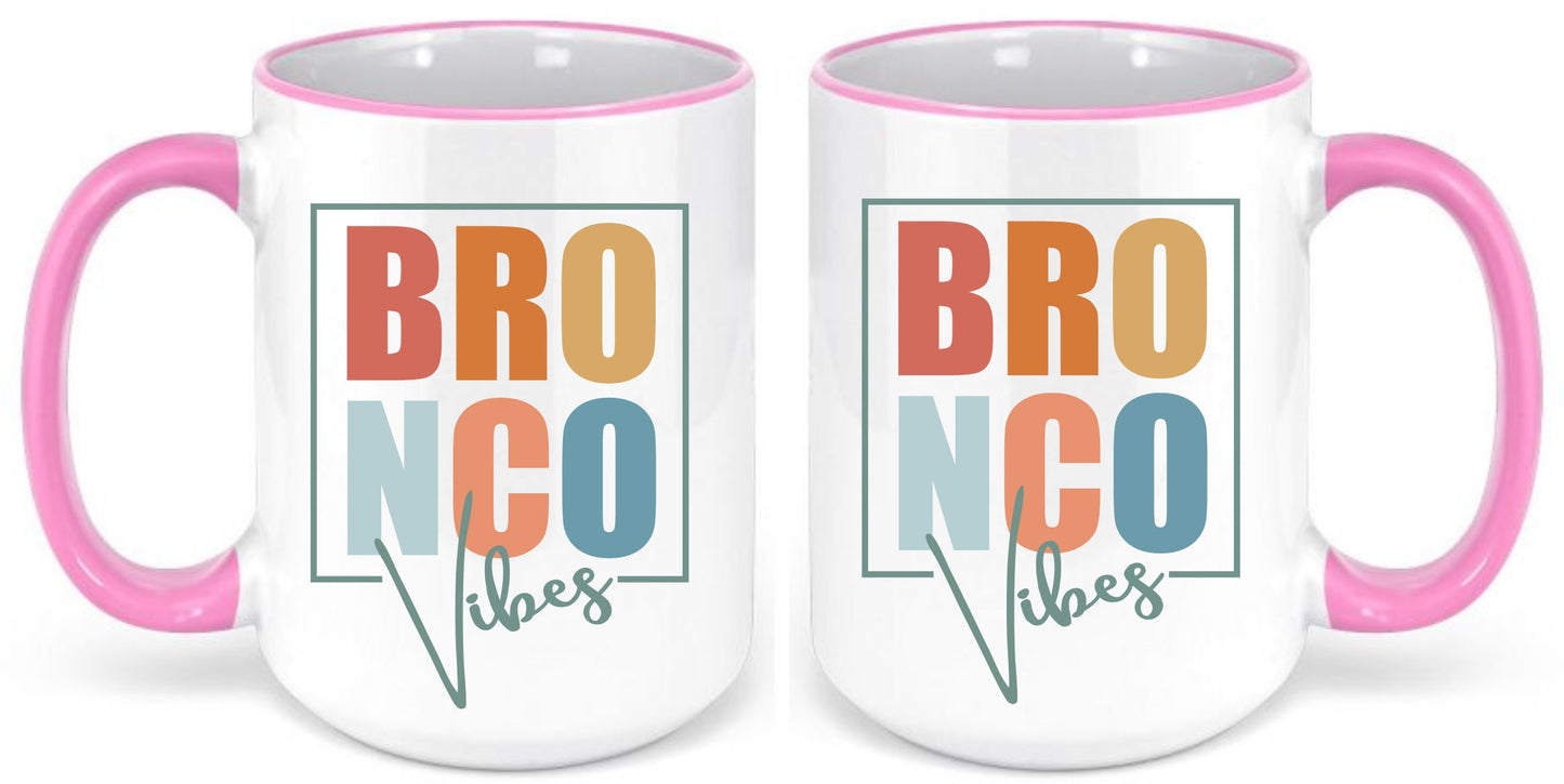 Bronco Vibes Coffee Mug